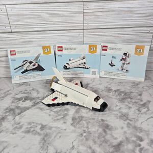 LEGO Creator 31134 Space Shuttle Exploration 3-in-1 Set 100% Complete
